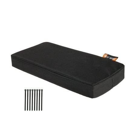

WEST BIKING Rear Seats Cushion Soft Thicken Bike Rearseat Mat Detachable Washable Shelf Rack Cushion Comfprtable Cycling Rear Seats Pad