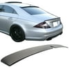 Ikon Motorsports Compatible with 05-10 Benz W219 CLS 500 55 RL Style Unpainted ABS Roof Spoiler Wing