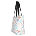 thumbnail image 2 of Vsdgher Colorful Seashells1 print Reusable Shopping Grocery Bags for Women Shopping with Pouch Foldable Pouch Lightweight Polyester Fabric, 2 of 6