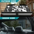 thumbnail image 5 of SEANATIVE Truck Rear Window Decal 66.9" x 22.4" Back Window Graphic Decal for Trucks Pickup SUV Perforated Vinyl Graphic Stickers Universal Fit Car Decorations, Cow Print White Black, 5 of 7