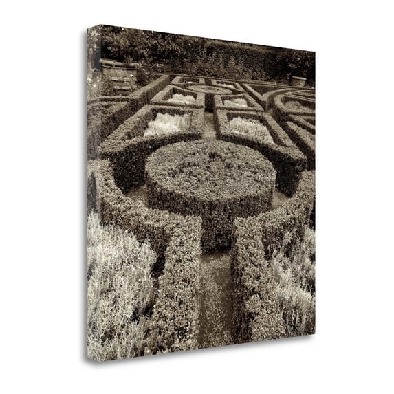 30 x 30 Tuscan Giardini - 1 By Alan Blaustein Print on Canvas Fabric Multi-Color