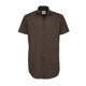thumbnail image 1 of B&C - Camisa formal de manga larga Smart Modelo Black Tie - Trabajo/Fiesta/Verano (Grano de cafe), 1 of 1