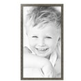 thumbnail image 2 of ArtToFrames 20" x 37" Silver Picture Frame, 20x37 inch Silver Wood Poster Frame (WOM-4993),  Pack, 2 of 7