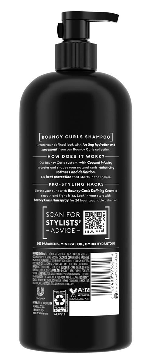 Tresemme Shampoo Bouncy Curls 28 Ounce (Pack of 2)