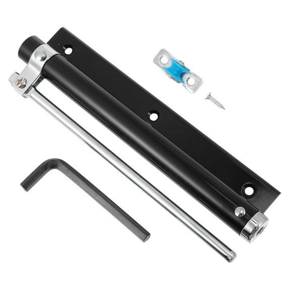 Raindrops 1 Set Hotel Automatic Door Closer for Commercial Environments Stainless Steel Self-Closing Protect Door Lock