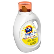 Tide Simply Free & Sensitive Liquid Laundry Detergent, 100 oz., 64 loads