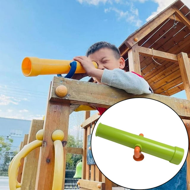 Telescopio creativo Yotijar Parque libre Juguete de ciencia Edad 3+ Verde telescopio monocular