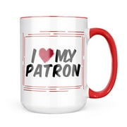 Neonblond I heart love my patr?n Mug gift for Coffee Tea lovers
