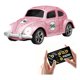 thumbnail image 1 of Carro De Juguete Control Remoto Escala 1:64 Vocho Escarabajo Color Rosa., 1 of 5