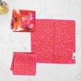 thumbnail image 3 of RITZ Poppy & Long Dots Microfiber Dish Cloth Set, 6-Piece, Watercolor Botanical & Abstract Pattern, 12" x 12", 80% Recycled, 3 of 6