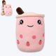 thumbnail image 1 of Juguete de peluche de té Boba de 9,8 pulgadas, almohada de felpa con burbujas de té de leche y perlas marrones, almohada de abrazo suave para el hogar, regalos (marrón, 9,8 pulgadas), 1 of 5