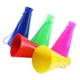 thumbnail image 4 of HEATSHAKING 5Pcs Loud Horn Plastic Red for Sports Fans Events, 4 of 8