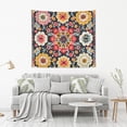 thumbnail image 2 of Yayeee Tapestry Wall Hanging for Bedroom 60" x 40" Living Room Home Wall Art Decor, Colorful Floral Pattern, 2 of 7