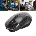 thumbnail image 3 of Wired &  Gaming Mouse: Silent Keys, RGB Light Effect, 3 Mode Design USB, , 2.4G, 5 Adjustable DPI Levels 1200, 1600, 2000, 2400, 3600, for PCs, Phones, Tablets, Smart TVs, 3 of 7