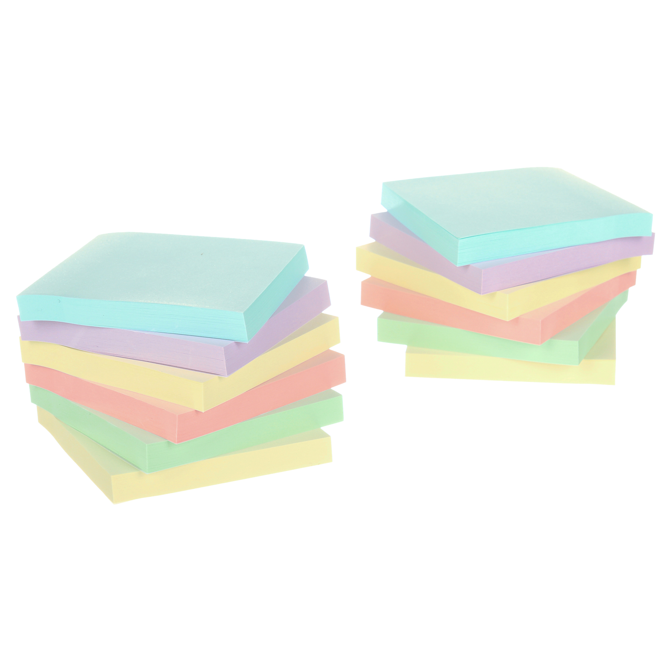 Pen+Gear Pastel Sticky Notes, 3" x 3", 1200 Sheets photo 2