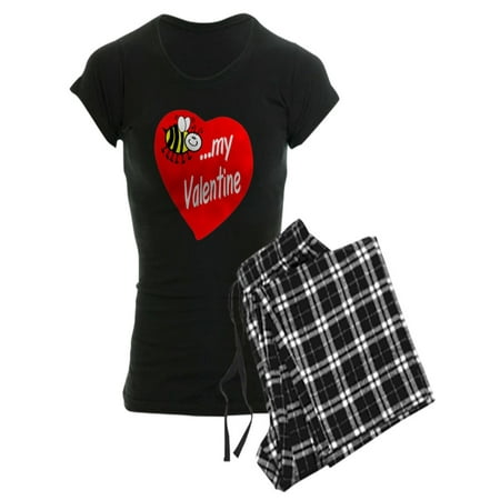 

CafePress - Bee My Valentine Pajamas - Women s Dark Pajamas