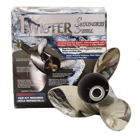 Michigan Wheel Twister Boat Propeller 223035 | LH 14 3/4 x 21 P