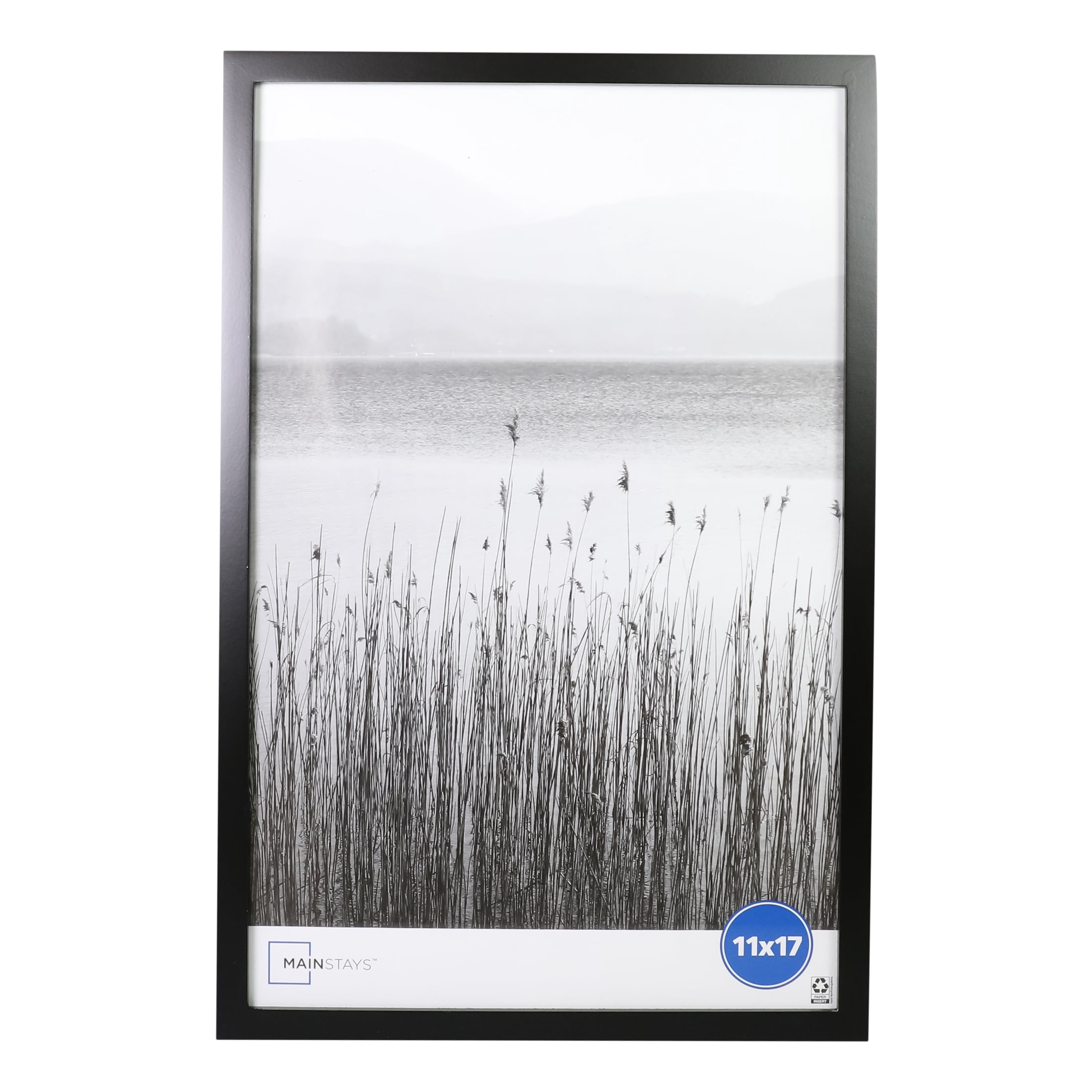 Mainstays 11x17 inch Black 0.5" Gallery Wall Picture Frame - 2 PC Set