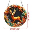thumbnail image 2 of Xihbxyly La Oferta de Hoy Nuevo Colgante de Acrílico Navideño Estilo Cerámico para Puerta y Ventana., 2 of 7