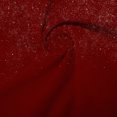 thumbnail image 4 of Fengqque Girls's Long Sleeved Round Neck Waist-cinching Curved Hem Glitter Side Slit Top 3-12 Years Old Wine 11 Years, 4 of 7
