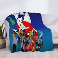 thumbnail image 4 of Ghostbusters Stay Puft Thick Blanket Cozy Soft Fuzzy Anti-pilling Flannel Throw Blanket Warm Sofa Bed Blanket 80"x60" For Adult Teen Kids, 4 of 7