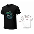 thumbnail image 1 of Green Dinosaur Anime Avatar T-shirt Cartoon T-shirt Funny Short Sleeve Unisex Tees, 1 of 5