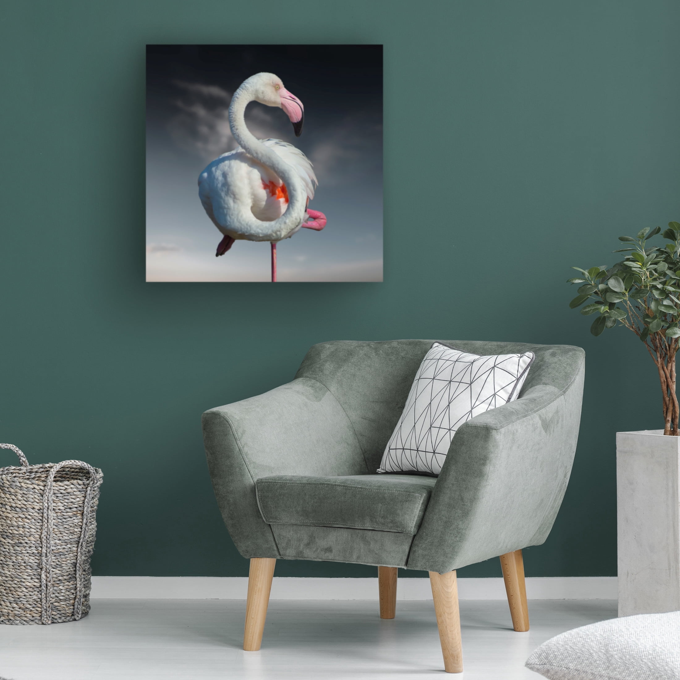Trademark Fine Art Walter Caterina  In Pink We Trust Canvas Wall Art