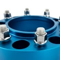 thumbnail image 4 of Wheel Spacers, 5X127, 71.6mm Center Bore, M14 X 1.5, 1.75-in Thick, Blue, 4 of 6