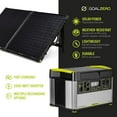 Goal Zero Yeti 1500X Portable Power Station with Boulder 100 Briefcase Solar Panel, Complete Solar Generator