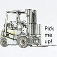 thumbnail image 2 of CafePress - Forklift Creeper - Baby Light Bodysuit, Size Newborn - 24 Months, 2 of 4