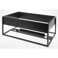 thumbnail image 3 of HUBERT Cerve Collection Black Chafer Stand - 22 1/10"L x 14 9/10"W x 9 1/10"H, 3 of 5