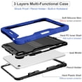 thumbnail image 4 of 3 Layers Multi-Functional Case For iPad (A16) 11th / 10th Generation Shockproof Cover Built-in Kickstand & Pencil Holder, 4 of 9