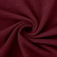 thumbnail image 7 of ClodeEU Womens Fall Long Sleeve Sweater ,Crew Neck Cozy Loose Fit Knit Pullover Sweaters Tops Wine,Womens Plus XL, 7 of 7