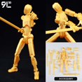 thumbnail image 1 of (Assembly Completed) T13 Action Figure Set,Dummy 13 Robot Action Figure, Lucky 13 Collectible Action Figure Articulated, 1 of 7