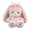 A, variant on Plush Toy Backpack Charm Cute Cartoon Soft Short Plush Ornament Keychain Bag Decoration Accessory Blue