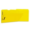 thumbnail image 2 of Deluxe Reinforced Top Tab Folders With Two Fasteners, 1/3-Cut Tabs, Legal Size, Yellow, 50/box | Bundle of 5 Boxes, 2 of 2