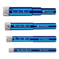 thumbnail image 2 of figatia 4pcs Diamond Coated Core Drill Bit 6-12mm for Tiles Marble Glass Ceramic, Hand, 2 of 9