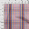 thumbnail image 1 of oneOone Viscose Chiffon Fabric Madras Check Print Fabric By The Yard 42 Inch Wide, 1 of 3
