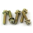 thumbnail image 2 of (50 pieces) Three Combinations of Zinc Carbon Steel Round Head with cushion screws M3X6mm., 2 of 5
