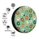 thumbnail image 4 of Fotbe Christmas Donuts Funda de Llanta de Repuesto con Estampado, Engrosada, Ajuste Universal para Jeep, Remolque, RV, SUV, Camión-17 inch, 4 of 6