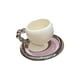thumbnail image 3 of Taza de café de cerámica con platillo, taza de café, taza de jugo suave, cafetera, taza de té, Taza de leche para el hogar, oficina, trabajo, té de la Taza blanca, 3 of 8