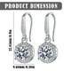 thumbnail image 3 of Pendientes colgantes de perlas de plata fina 925 para mujer Pendientes colgantes de moda en oro no irritantes Pendientes de boda Joyas para novias, 3 of 7