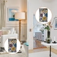thumbnail image 4 of Yayeee Blank Wall Plate Cover 1-Gang 4.5"x2.7" Home Unused Decorative Outlet, Blue Flowers, 4 of 7