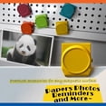 thumbnail image 5 of Clips Magnéticos, Paquete de 9 Clips Magnéticos para Aula, Pizarra , Refrigerador, Refrigerador, Colores Surtidos, 5 of 5