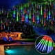 thumbnail image 4 of Cadena de luces LED de lluvia de meteoritos de 50/30 cm para decoración de cumpleaños, bodas, fiestas de Navidad, árboles de Navidad y jardines, 4 of 5