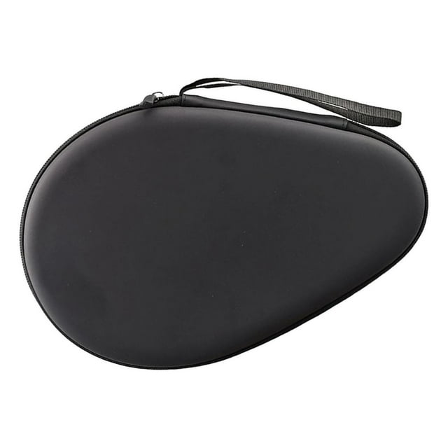 Wweixi Versatile Table Tennis Racket Case Resilient and Long-lasting for Outdoor Practice Black 18 x 28 x 7.5cm 1Set