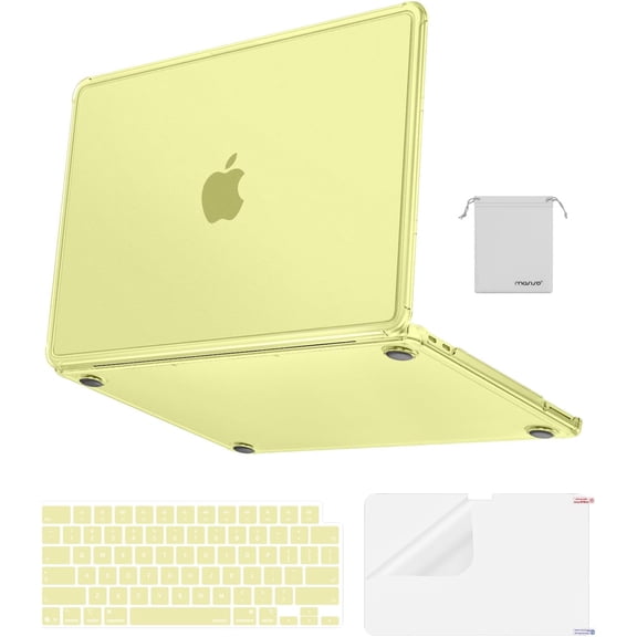 MOSISO MacBook Neo 13 Inch Case A3404 2026 Release Matte Clear Hard Shell with Reinforced Corners