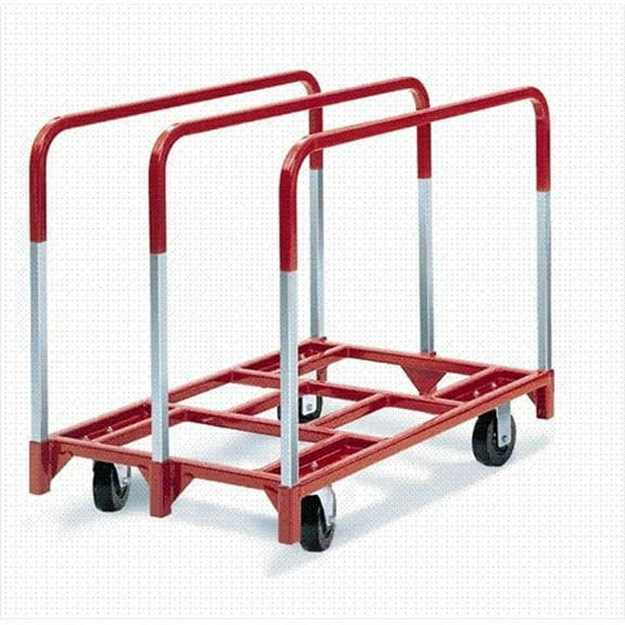 Raymond Products 3825 Panel Mover - 5'' Phenolic Casters 2 Fixed and 2 Swivel 3 Standard Uprights