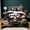 Color4, variant on Demon Anime Slayer Duvet Cover 3 Pieces Soft Bedding Set,Includes 1 Duvet Cover with Zipper Closure&2 Pillow Shams