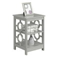 thumbnail image 3 of Convenience Concepts Contemporary Ring End Table in Gray Wood Finish, 3 of 4